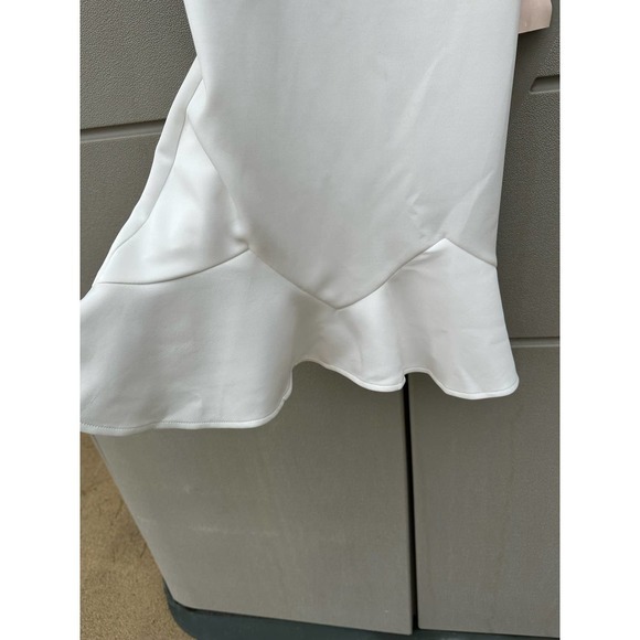 Superdown Women's Vicky White V-Neck Mini Dress Size XSmall - Picture 12 of 16